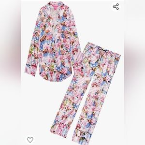 Victoria's Secret x Victoria Katrantzou sleepwear set.